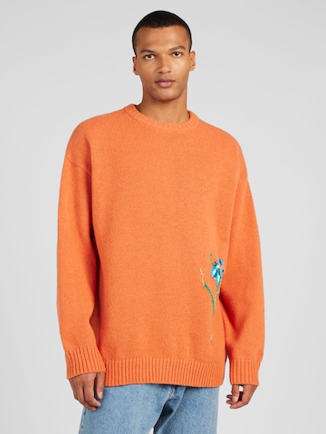 Pull-over TOPMAN en orange : devant