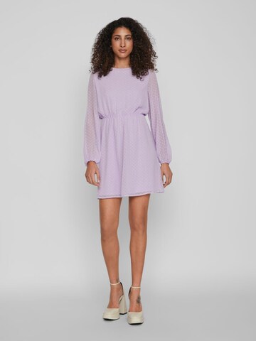 VILA - Vestido 'Dobby' em roxo