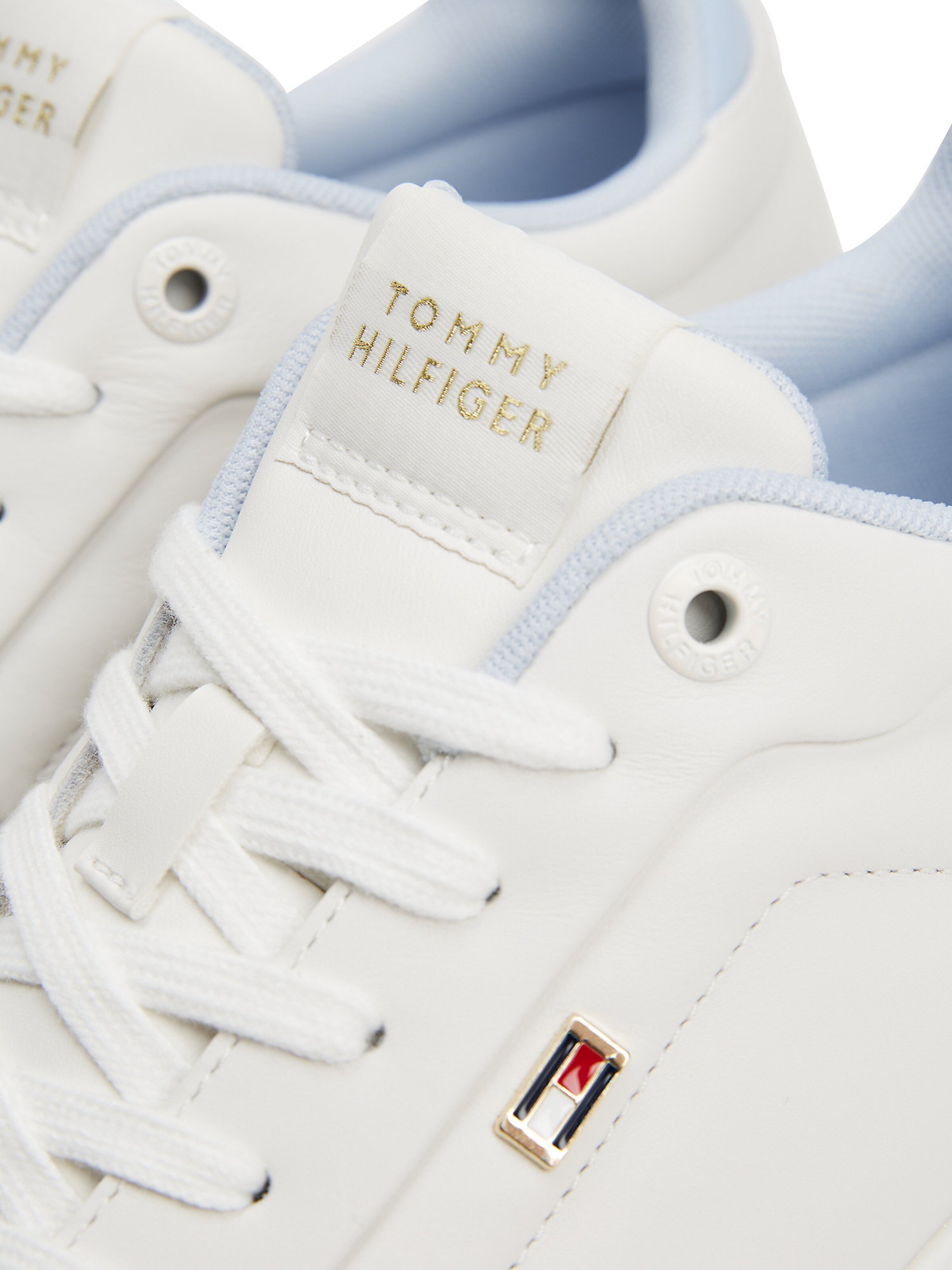 TOMMY HILFIGER Platform trainers in White