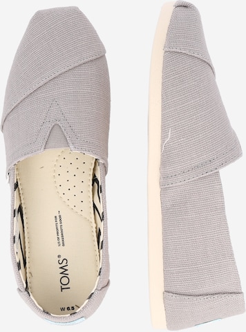 TOMS Espadrillo 'ALPARGATA' värissä harmaa