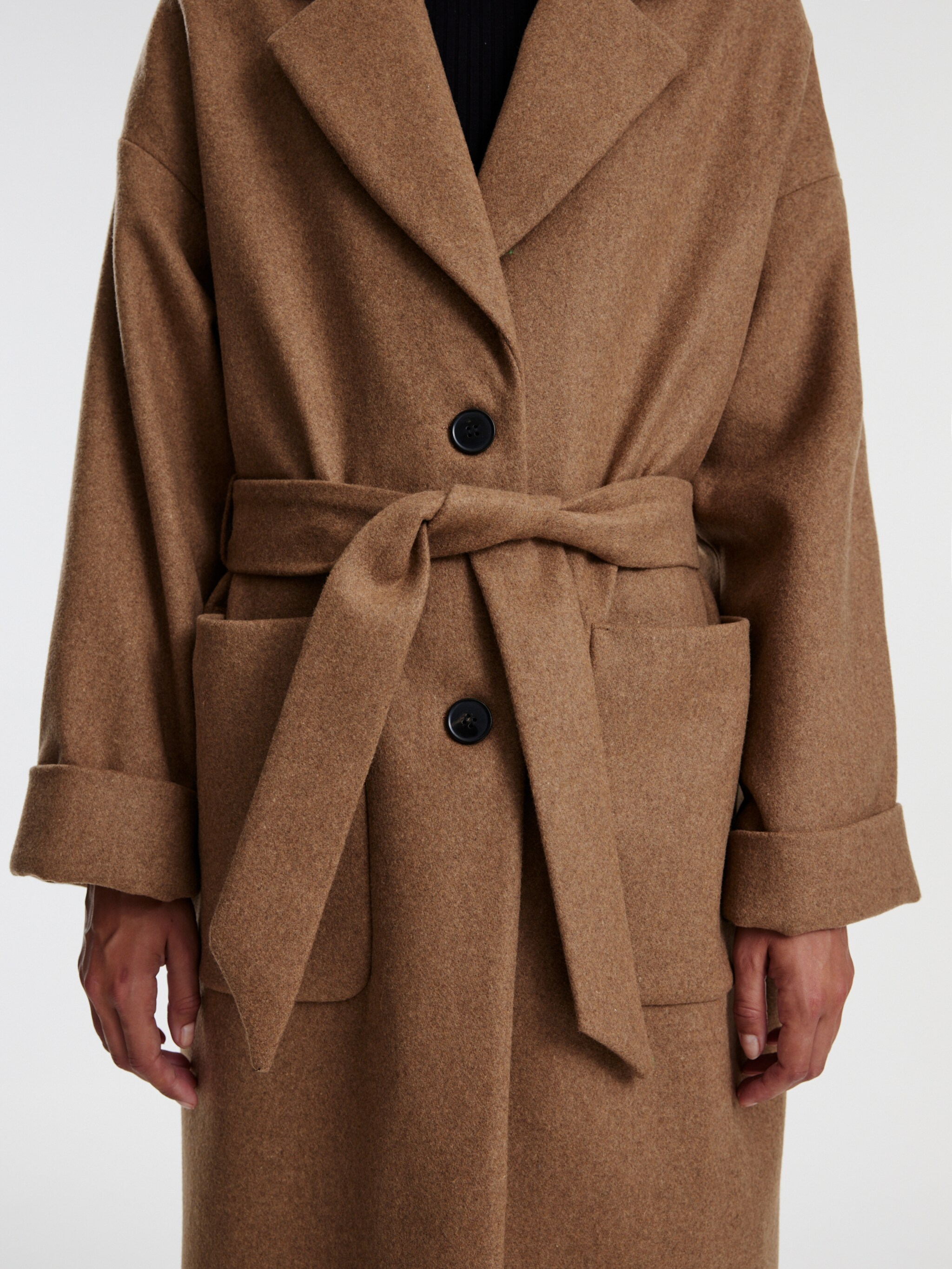 EDITED Produkte Mantel 'Santo' beige