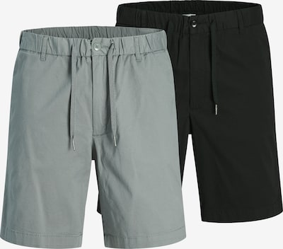 JACK & JONES Chinohousut 'JPSTJAIDEN ROCCO' värissä harmaa / musta, Tuotenäkymä
