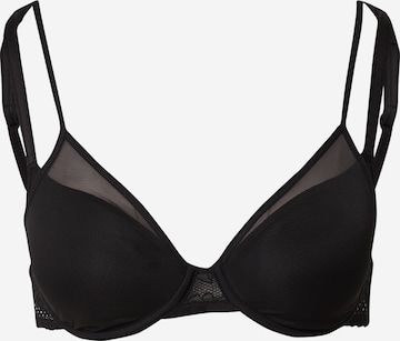 PASSIONATA T-shirt Bra in Black: front