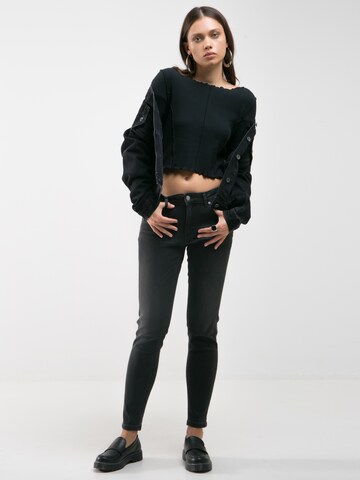 BIG STAR Slimfit Jeans 'Maggie' in Grau