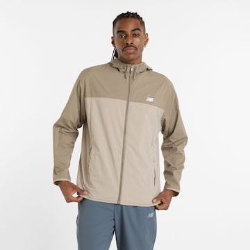 new balance Tussenjas 'Athletics' in Bruin: voorkant