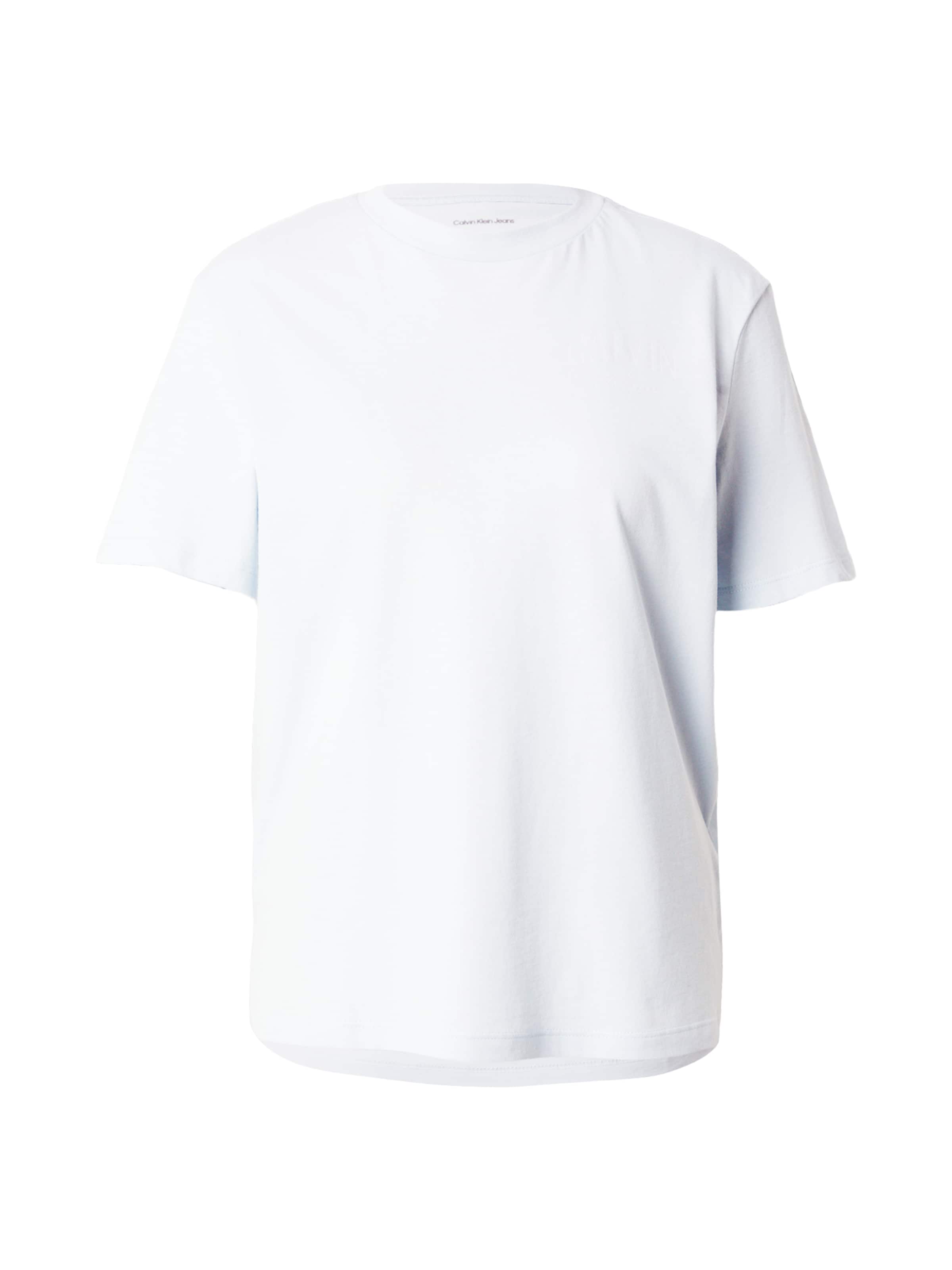 Calvin Klein Jeans Тениска в синьо: отпред