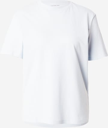 Calvin Klein Jeans Тениска в синьо: отпред