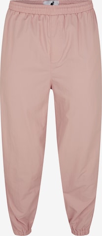 Effilé Pantalon 'Tampa' KANGOL en rose : devant