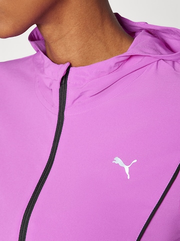 purpurinė PUMA Sportinė striukė 'RUN VELOCITY'