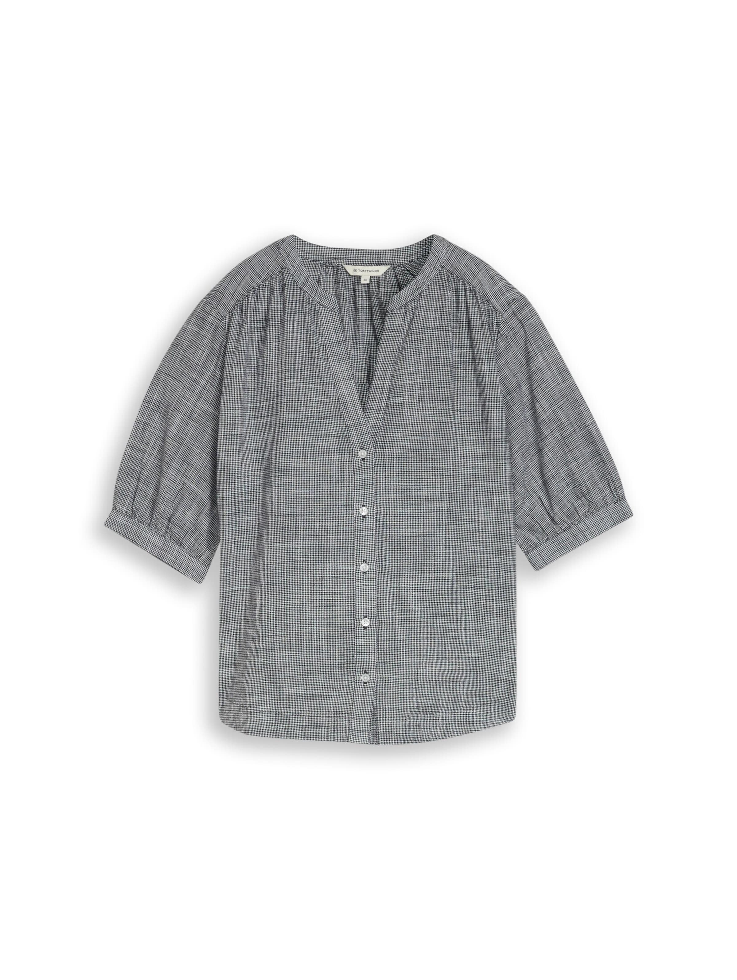 TOM TAILOR Blouse in Blue: front