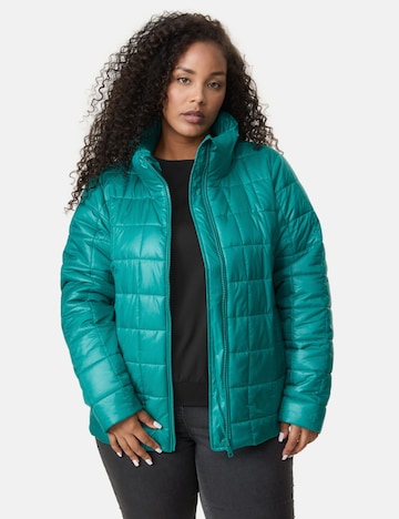 SAMOON Winterjacke in Blau: Vorderseite