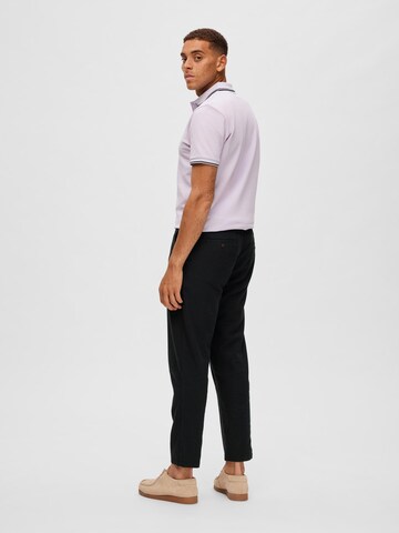 SELECTED HOMME Слим Брюки-чинос 'Brody' в Черный