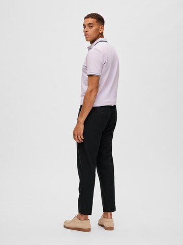 SELECTED HOMME Regular Chino trousers 'Brody' in Black