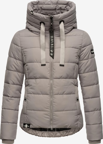 NAVAHOO Winter jacket 'Amayaa' in Grey: front