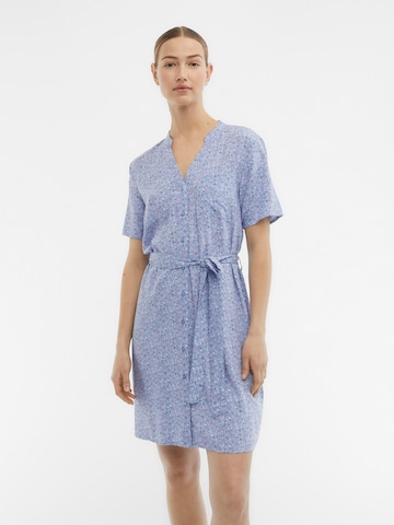 OBJECT Платье-рубашка 'Ema Elise' в Синий: спереди