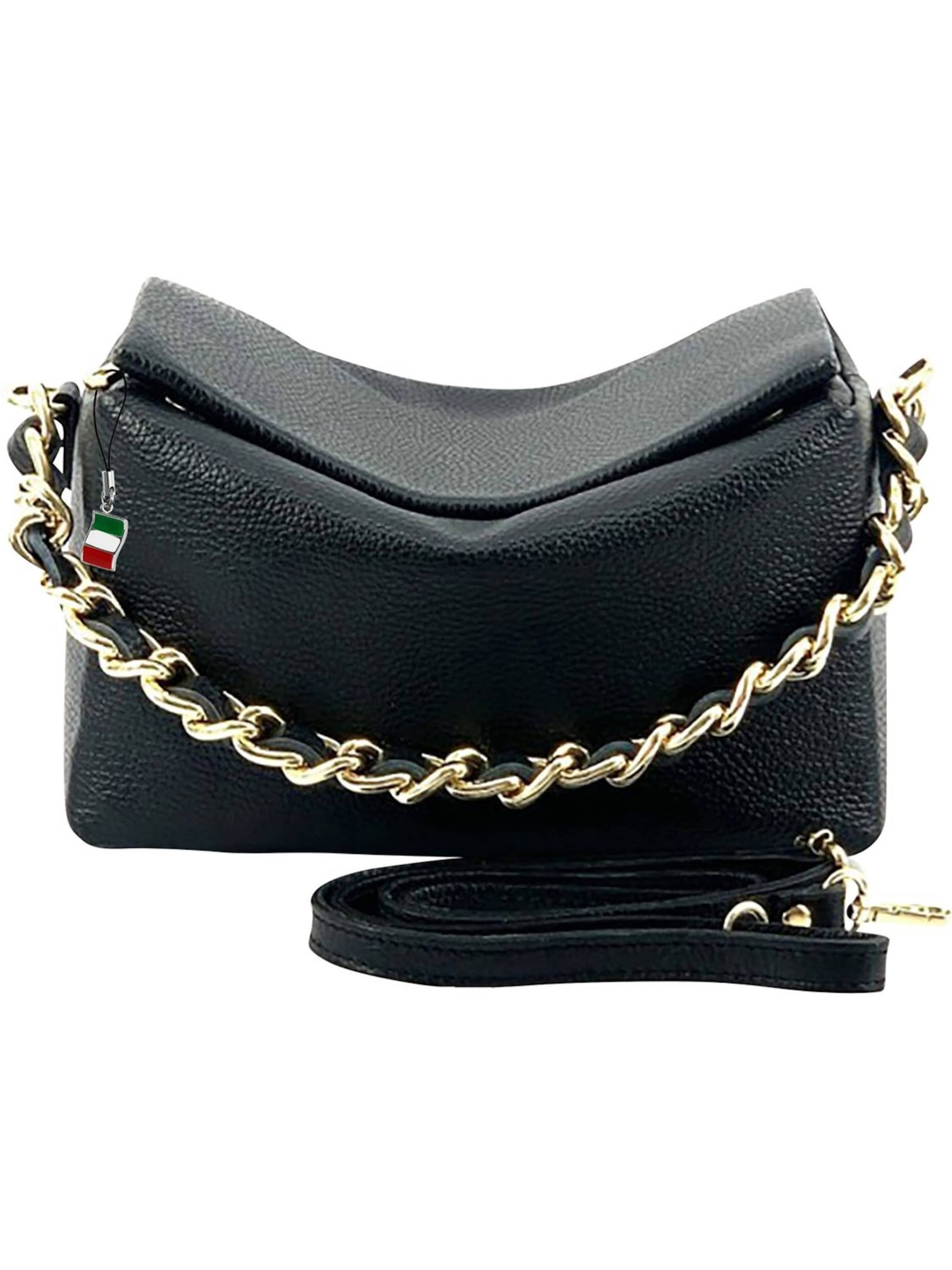 Sac bandoulière Florence en noir : devant