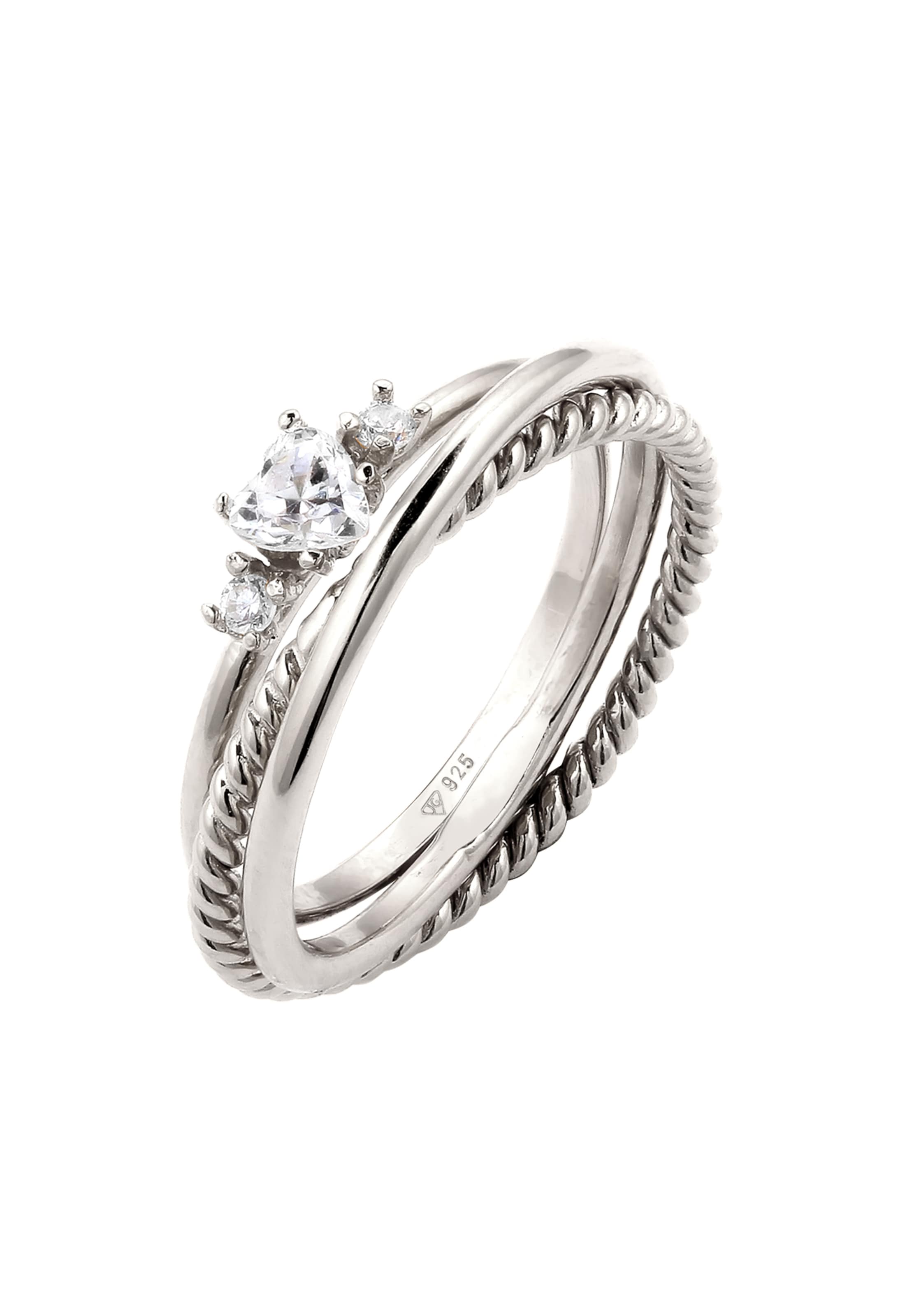 ELLI Ring i silver, Produktvy