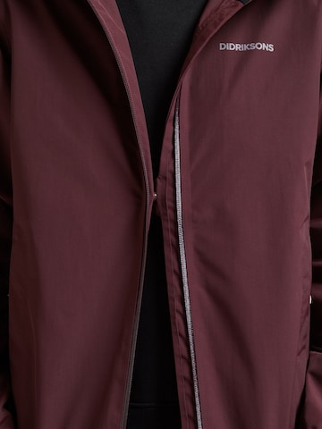 Didriksons Outdoorjacke 'Varja' in Rot