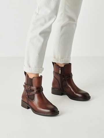 Chelsea Boots Tamaris en marron