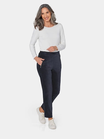 Goldner Regular Broek 'LOUISA' in Blauw