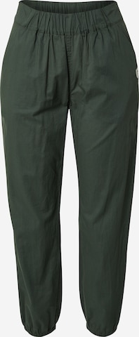 Maloja Zwężany krój Spodnie outdoor 'Fliegenpilz' w kolorze zielony: przód