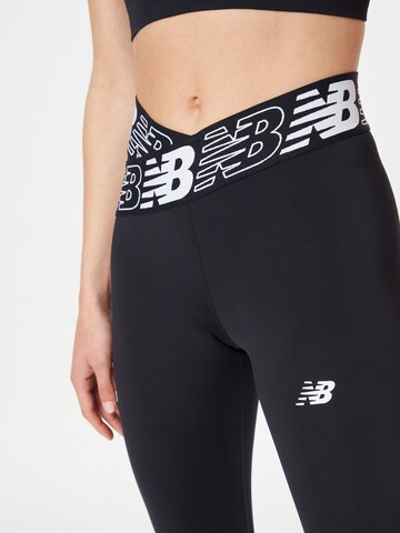 new balance Skinny Sportsbukse i svart