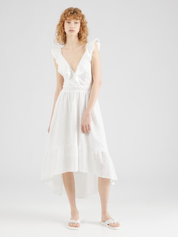 Robe d’été Molly BRACKEN en blanc : devant