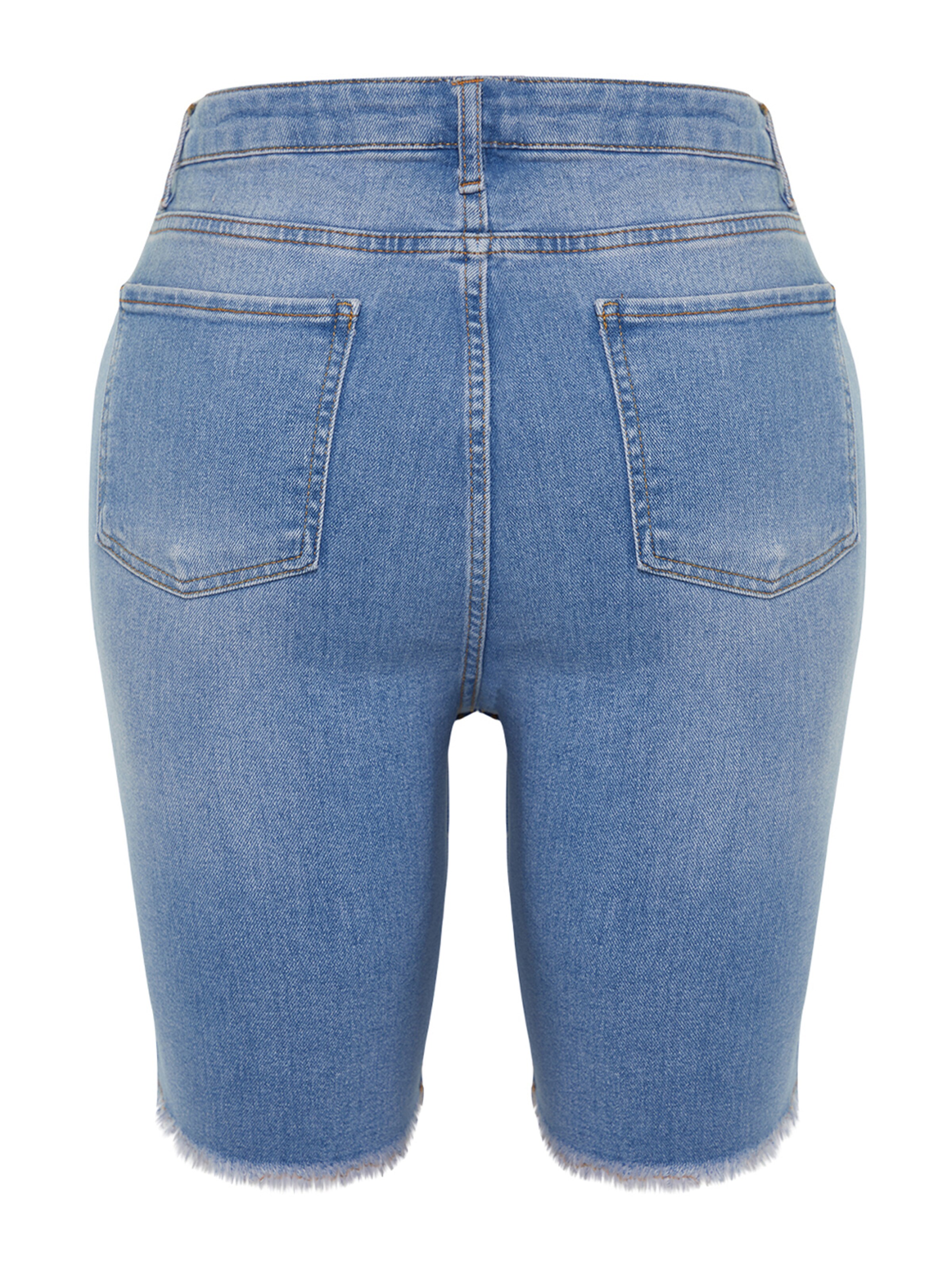 Regular Jean Trendyol Curve en bleu