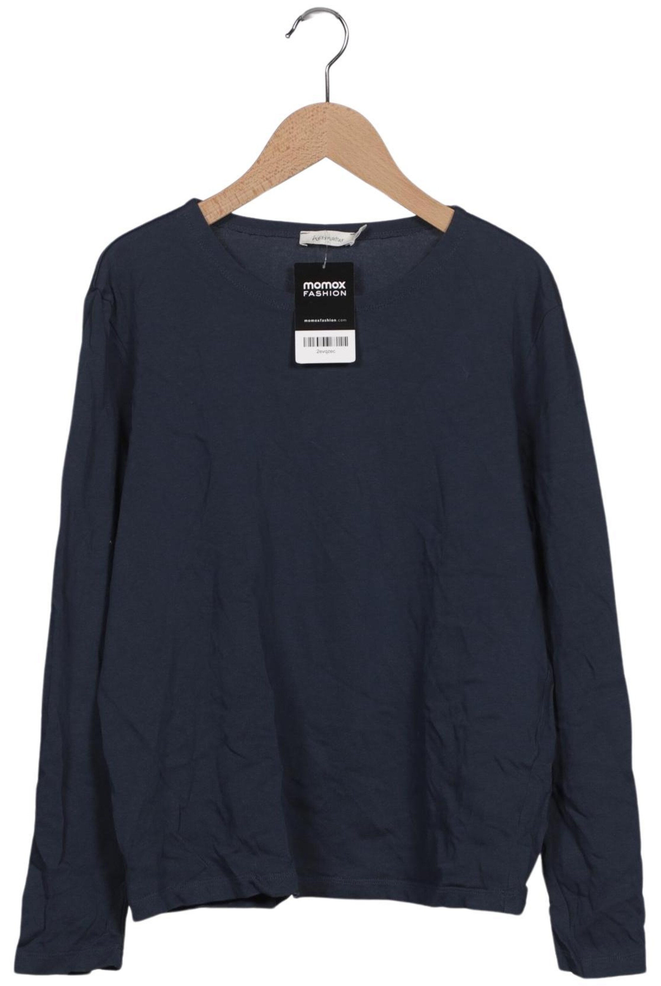 hessnatur Top & Shirt in L in Blue: front