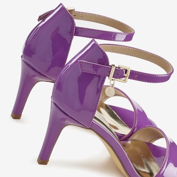 LASCANA Remienkové sandále - fialová