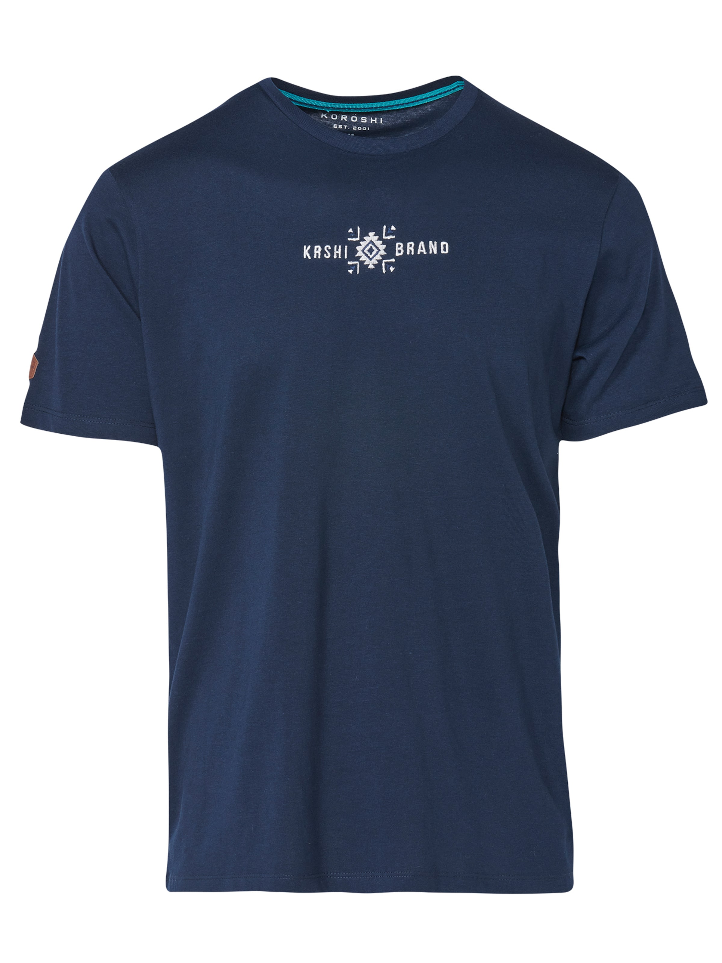 KOROSHI - Camiseta en azul: frente