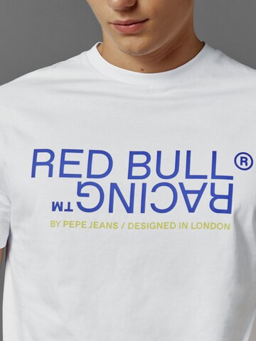Red Bull Racing x Pepe Jeans Μπλουζάκι σε λευκό