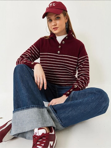 Pullover di Bianco Lucci in rosso