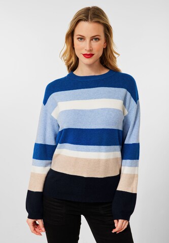 STREET ONE Pullover in Blau: predná strana