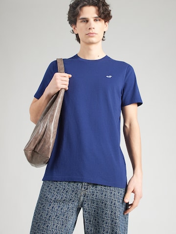 zils HOLLISTER T-Krekls: no priekšpuses