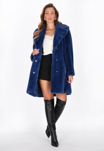 faina Wintermantel 'Fashion Look' in Blauw