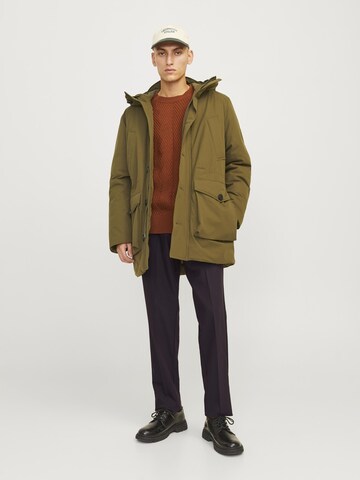 JACK & JONES Regular Pantalon 'JPSTAce Leo' in Bruin