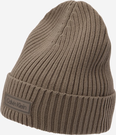 Calvin Klein Cepure, krāsa - brūns, Preces skats