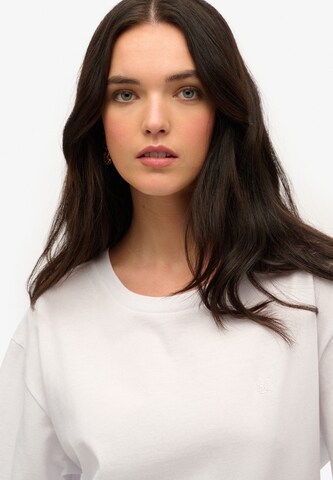 Superdry Oversized shirt in Wit