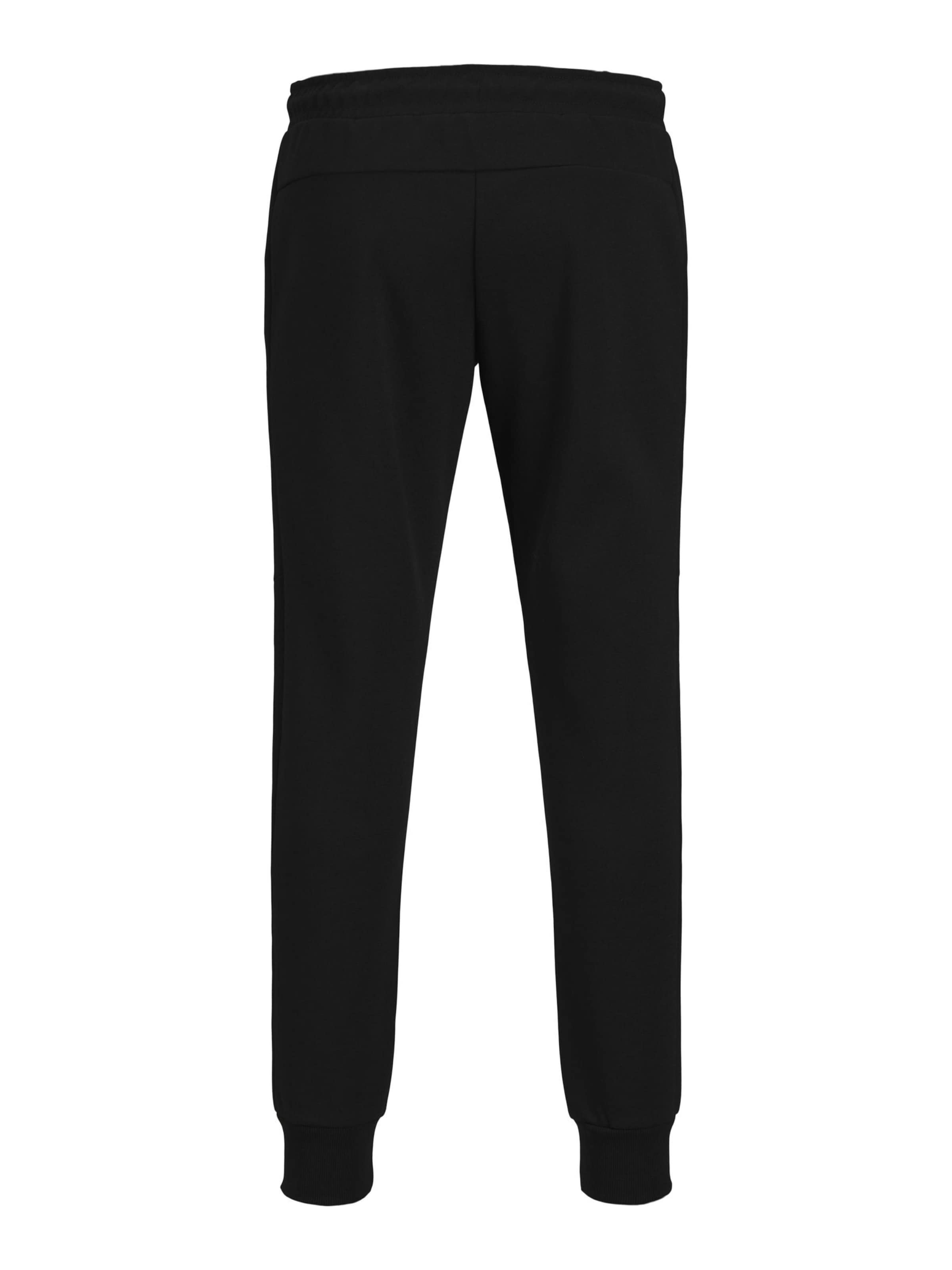 JACK & JONES Tapered Pants 'JPSTWill JJFusion' in Black