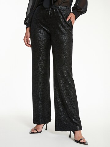 Ana Alcazar Regular Trousers 'Tajane' in Black: front