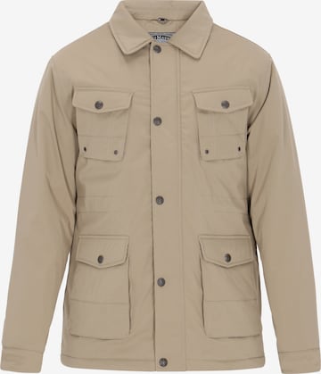 Veste mi-saison DreiMaster Vintage en beige : devant