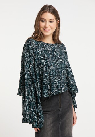 MYMO Blouse in Green: front