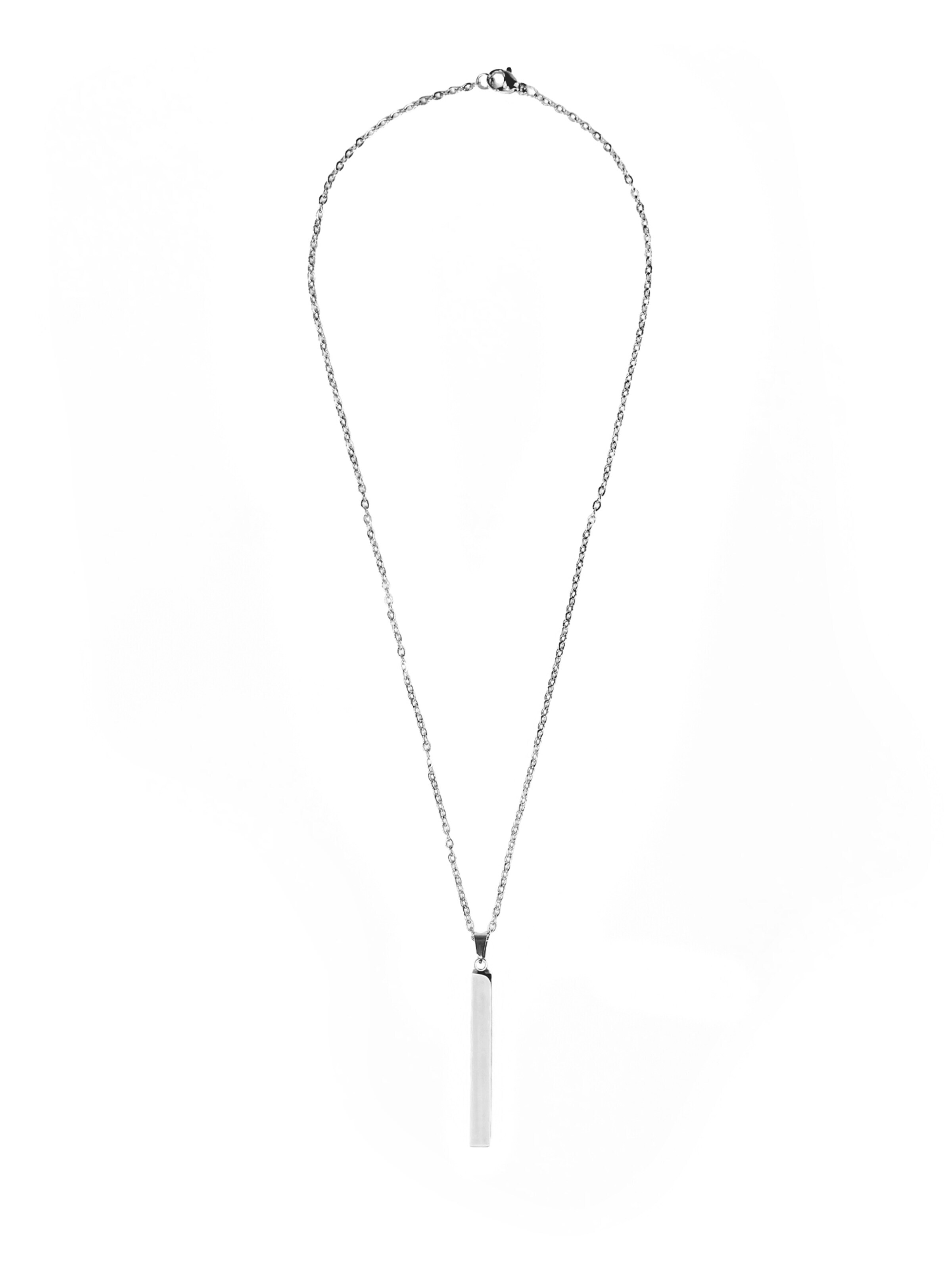lePelou Kette 'SILVRA'‌ in Silber: Vorderseite