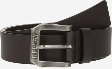 REPLAY Belt in Brown: front