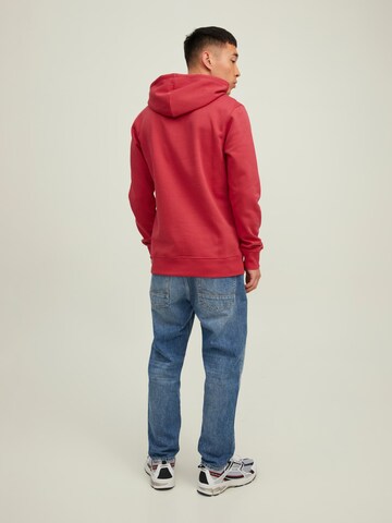 JACK & JONESSweater majica 'Nate' - crvena boja