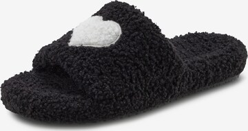 VIVANCE Slippers in Black: front