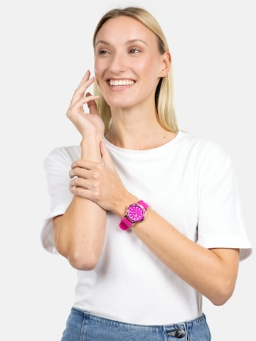 Orologio analogico ' Emmy ' di Suri Frey in rosa: frontale