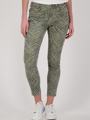 monari Slim fit Pants in Green: front