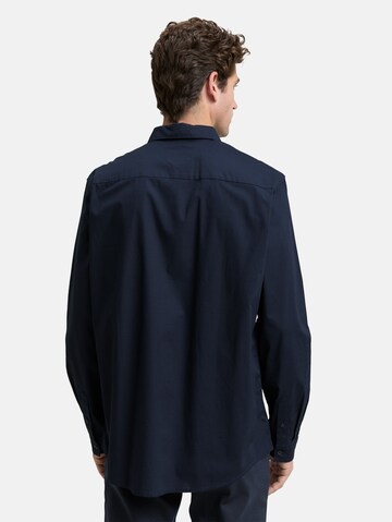 TOM TAILOR Regular fit Overhemd in Blauw